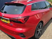 Used MG MG5 EV Trophy 114 kW (156 HP) 2022 Red Estate