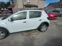 Used Dacia Sandero Stepway Ambiance 90 HP (66 kW) 2014 White Hatchback