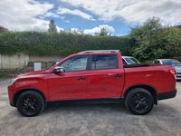 New KGM Musso 202 HP (148 kW) 2025 Red Pickup