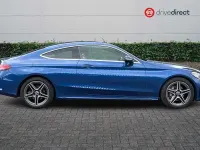 Used Mercedes C200 AMG line 2022 Blue Coupe