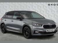 Used Skoda Fabia Colour Edition 94 HP (69 kW) 2023 Graphite grey metallic body / black magic pearl effect roof Hatchback