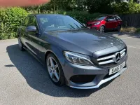 Used Mercedes C220 AMG Line Premium Plus 170 HP (125 kW) 2016 Grey Sedan