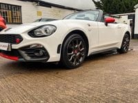 Used Abarth 124 Spider 170 HP (125 kW) 2018 White Cabriolet