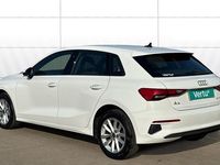 Begagnad Audi A3 Advanced 110 HK (80 kW) 2022 Vit Sedan