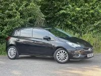 Used Vauxhall Corsa 90 HP (66 kW) 2015 Black Hatchback
