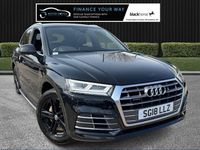 Used Audi Q5 S-Line 190 HP (139 kW) 2018 Black SUV