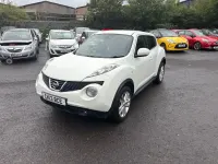Used Nissan Juke Acenta 110 HP (80 kW) 2013 White SUV