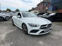 Used Mercedes CLA220 AMG line 2022 White Coupe