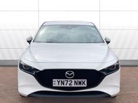 Begagnad Mazda 3 Inclusive 122 HK (89 kW) 2022 Vit Halvkombi