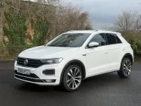 Used VW T-Roc R-line 150 HP (110 kW) 2019 White SUV