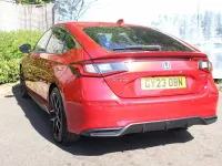 Used Honda Civic Advance 184 HP (135 kW) 2023 Crystal red Hatchback