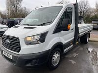 Used Ford Transit 105 HP (77 kW) 2017 White Cabriolet