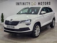 Used Skoda Karoq SE L 115 HP (84 kW) 2018 White SUV