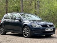 Used VW Golf VII S 85 HP (62 kW) 2013 Blue Hatchback