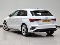 Used Audi A3 S-Line 110 HP (80 kW) 2023 White Sedan