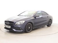 Used Mercedes CLA200 AMG line 136 HP (100 kW) 2016 Blue Sedan