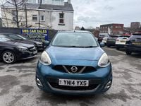 Used Nissan Micra Tekna 80 HP (58 kW) 2014 Blue Hatchback