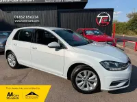Used VW Golf VII SE 115 HP (84 kW) 2017 Silver Hatchback