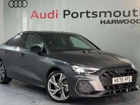 Used Audi A3 Black Edition 150 HP (110 kW) 2025 Grey Sedan