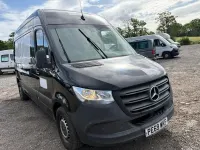 Used Mercedes Sprinter 114 HP (83 kW) 2019 Black Van
