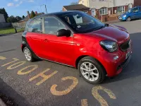 Used Smart ForFour Passion 71 HP (52 kW) 2017 Black Hatchback