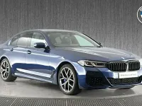 Used BMW 530e M Sport 288 HP (211 kW) 2023 Blue Sedan
