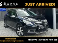Used Peugeot 2008 Allure 100 HP (73 kW) 2015 Black SUV