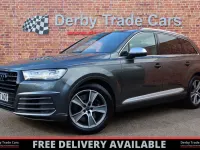 Usado Audi SQ7 Advanced 435 CV (319 kW) 2017 Gris SUV