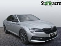 Used Skoda Superb SportlinePlus 150 HP (110 kW) 2024 Silver Hatchback