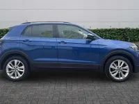 Usado VW T-Cross SE 110 HP (80 kW) 2021 Azul SUV