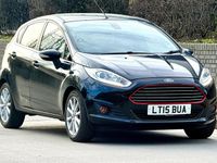 Used Ford Fiesta Titanium 2015 Black Hatchback