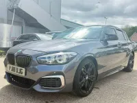 Used BMW M140 M Sport 335 HP (246 kW) 2018 Grey Hatchback