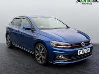 Used VW Polo GTI 200 HP (147 kW) 2020 Blue Hatchback