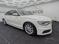 Used Audi A6 Black Edition 2014 White Sedan