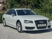 Used Audi S8 Advanced 2013 White Sedan
