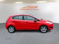 Used Ford Fiesta Zetec 2013 Red Hatchback