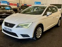 Used Seat Leon SE 105 HP (77 kW) 2014 White Hatchback