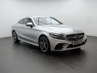 Used Mercedes C200 AMG line 184 HP (135 kW) 2019 Silver Coupe