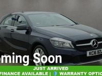 Used Mercedes A160 102 HP (75 kW) 2016 Blue Hatchback
