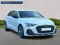 Used Audi A3 Black Edition 2026 White Hatchback