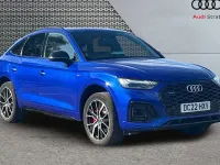Used Audi Q5 Sportback 204 HP (150 kW) 2022 Blue SUV