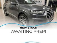 Used Audi Q7 S-Line 272 HP (200 kW) 2017 Grey SUV