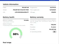 Used Polestar 2 Plus 169 kW (231 HP) 2021 Blue Hatchback