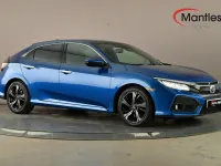 Used Honda Civic Prestige 182 HP (133 kW) 2018 Blue Hatchback
