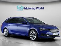 Used Skoda Superb SE Technology 215 HP (158 kW) 2020 Blue Estate