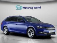 Usado Skoda Superb SE Technology 218 CV (160 kW) 2020 Azul Familiar