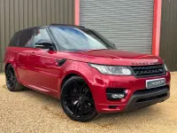 Used Land Rover Range Rover Sport Autobiography Dynamic 306 HP (225 kW) 2017 Red SUV