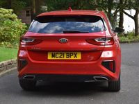 Used Kia Ceed GT-Line 158 HP (116 kW) 2021 Red Hatchback
