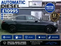 Used Mercedes C220 AMG line 170 HP (125 kW) 2014 Black Sedan