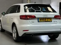 Used Audi A3 Sport 116 HP (85 kW) 2018 White Sedan